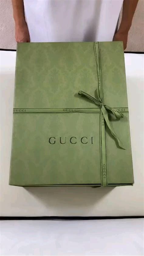 vintage gucci jewelry box|gucci gift wrapping.